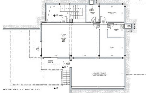 Forumland Real Estate, Basement plan